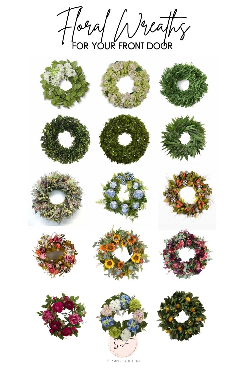 Best Spring Front Door Wreaths 2022