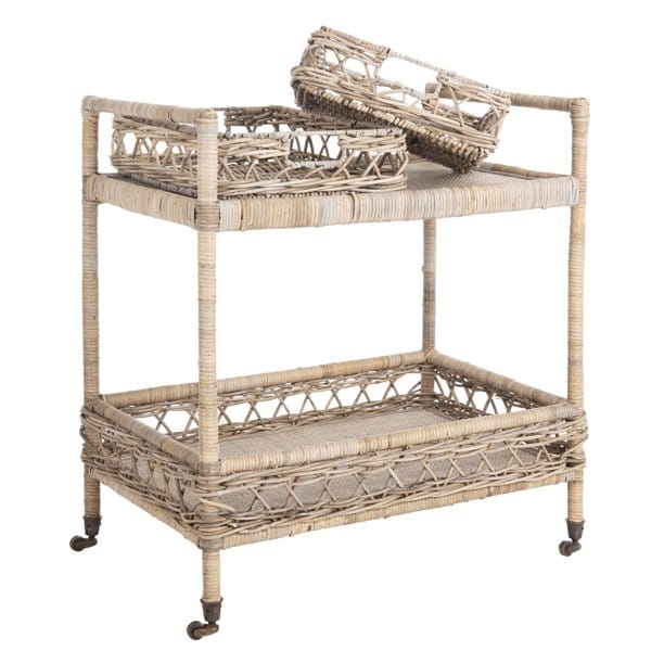 Walmart S&L bar cart dupe