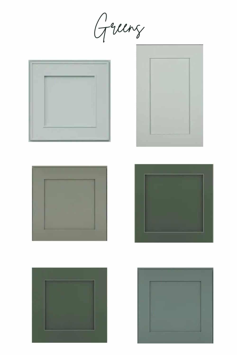 Best Cabinet colors for 2022: Green Cabinets