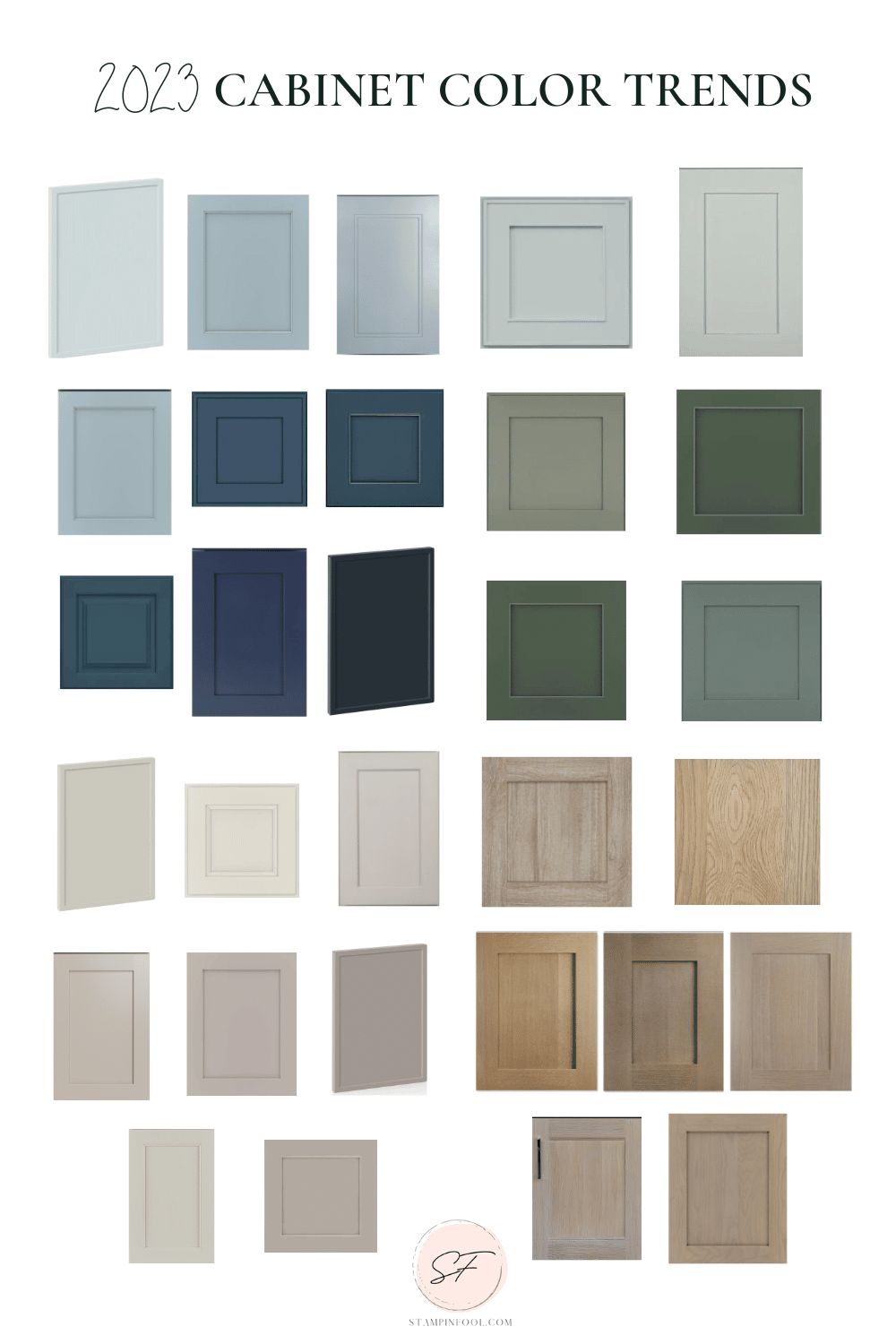 These are the best 2023 Cabinet Colors for your Kitchen