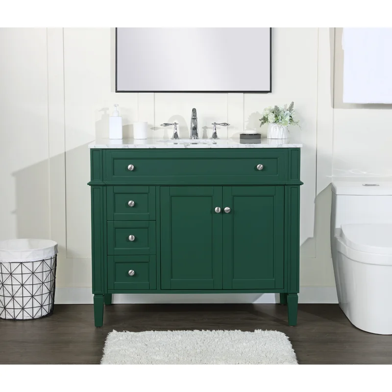 16 best bathroom vanities - 40" green vanity