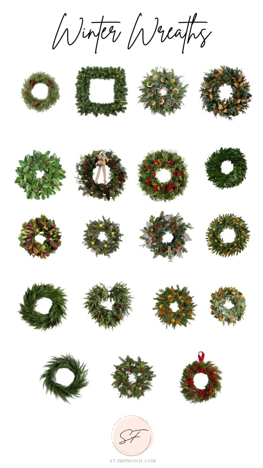Best Christmas Wreaths + How to Hang Wreaths ANYWHERE!