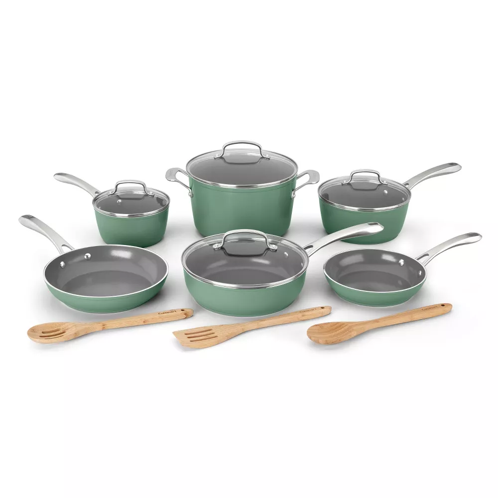 Green pans from Cuisnart