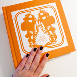 Hermes Orange Pop Up Book