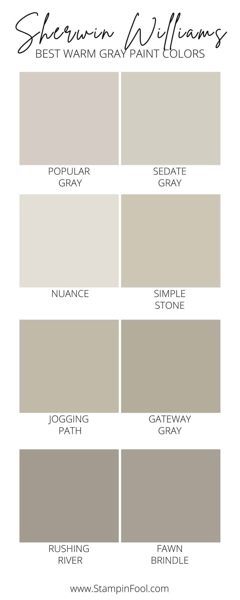 Sherwin williams deals warm gray