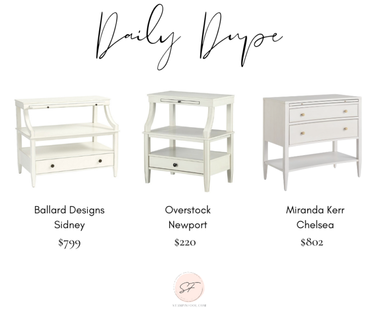 Ballard Designs Sidney Nightstand Dupe