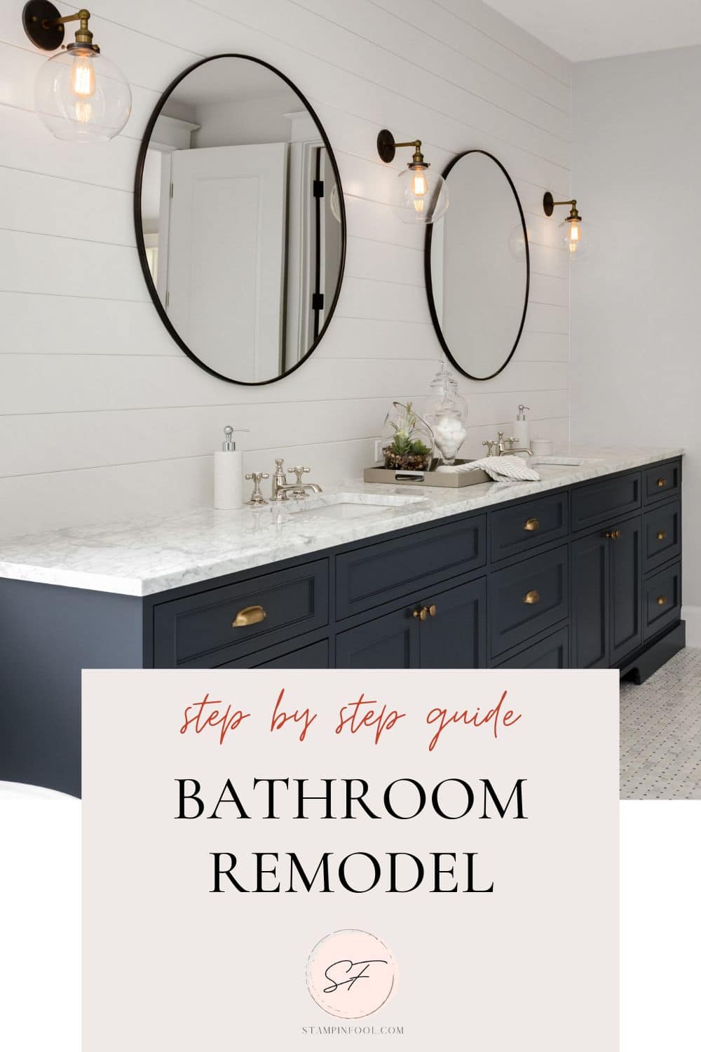 bathroom remodel process step by step guide