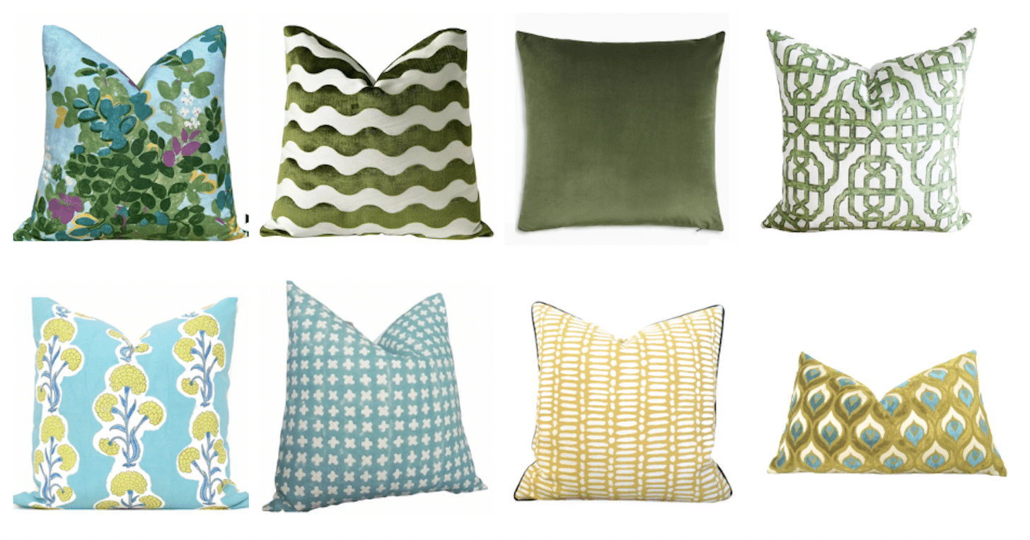 how to mix pillow patterns