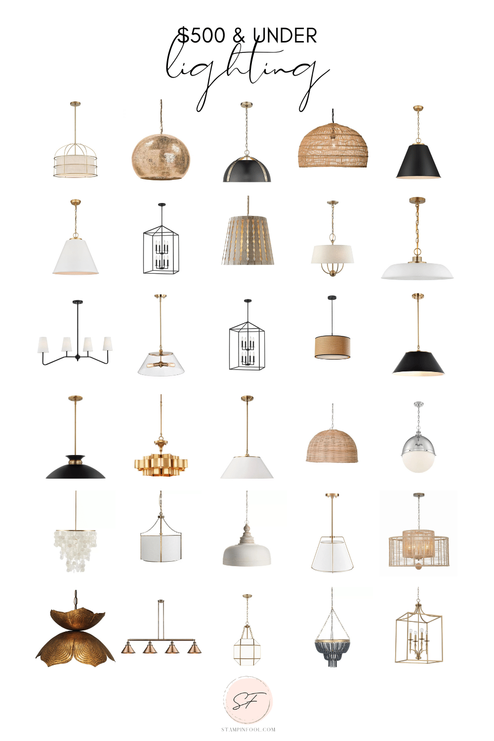 Wayfair Lighting under $500