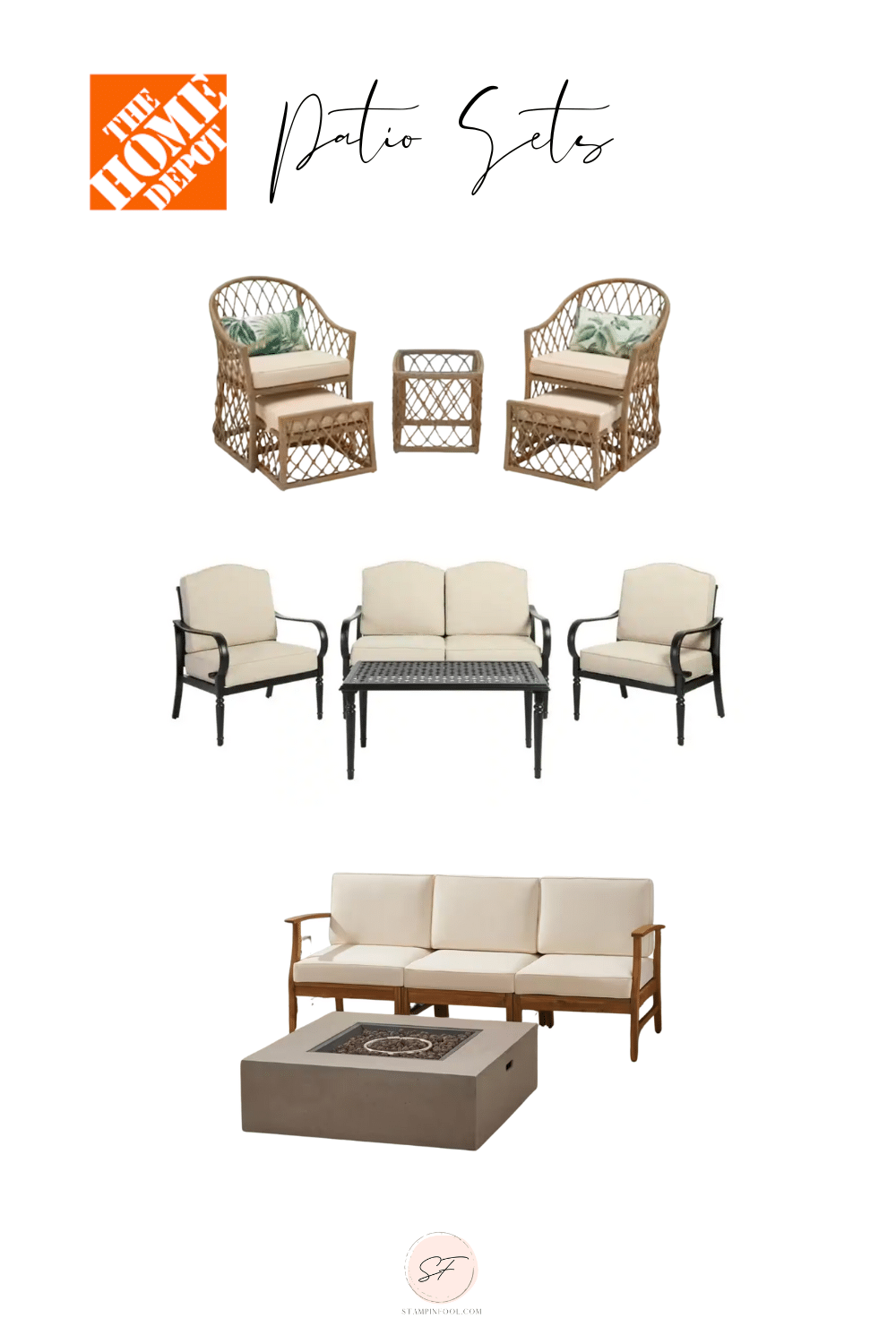 Find Your Perfect Patio Set for Less at Home Depot