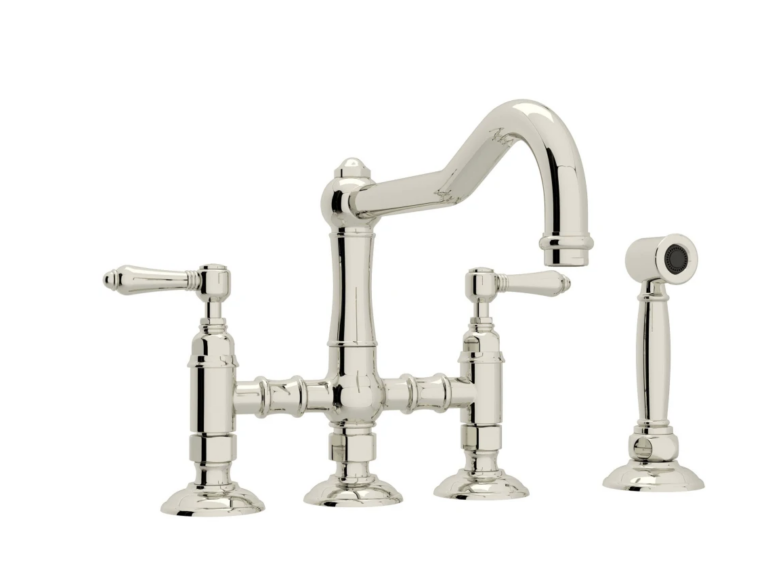 Standard Kitchen Faucet Spacing with Accessories + Diagram